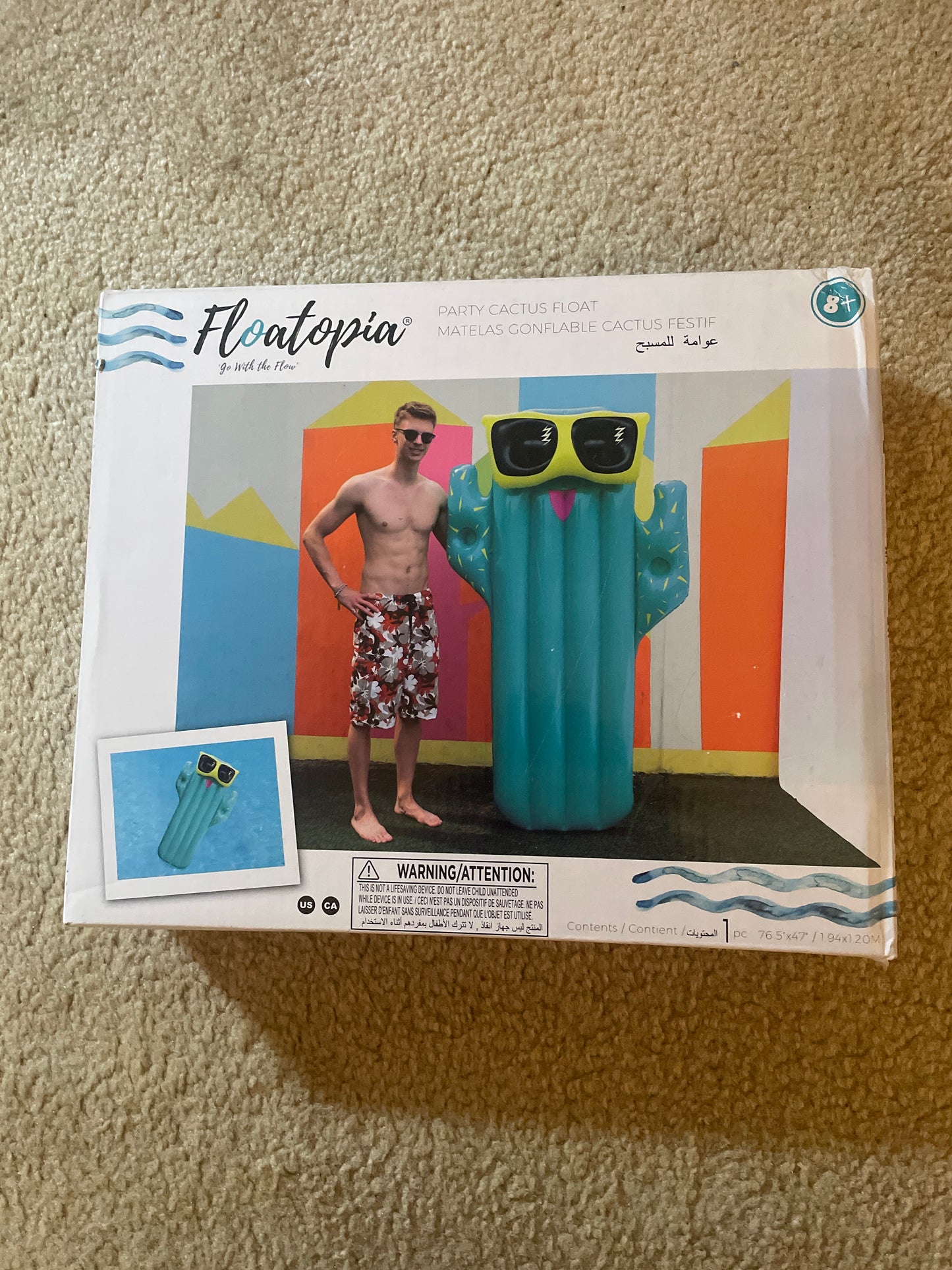 Floatopia cactus float